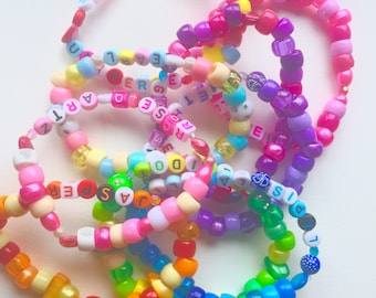 Steven Universe inspirierte Kandi Armbänder