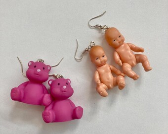 Toy earrings