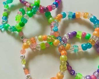 Winx Club inspirierte Kandi Armbänder