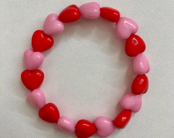 Kandi Lovecore Herz Armbänder