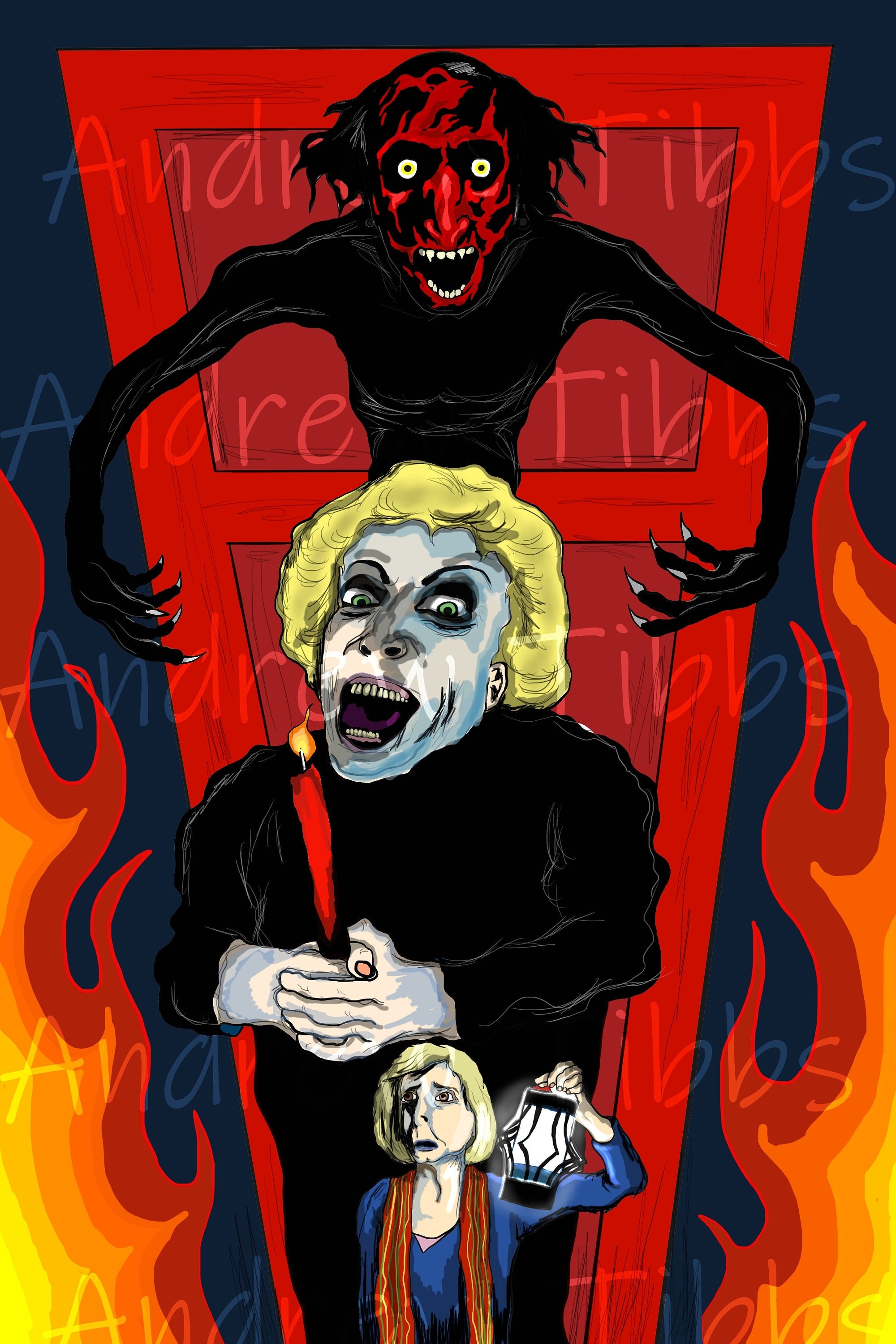 Insidious Demon Drawing