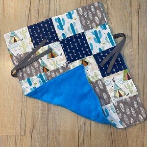 Teepee Car Seat Blanket