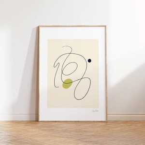 Neutral Abstract Art by Anna Martine | Minimalist Wall Print | Modern Wall Poster