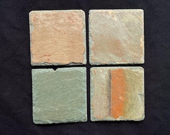 Reclaimed Coasters from Roofing Slate