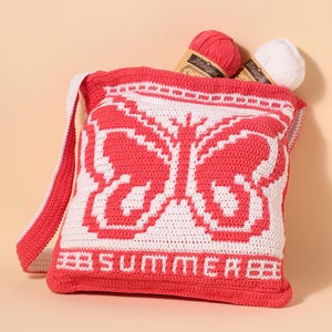 Summerbag Overlay Mosaic Crochet Pattern - PDF tutorial