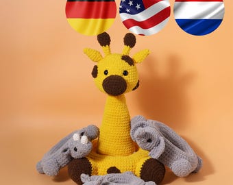 Ringstacker Safari Crochet Pattern Amigurumi PDF Tutorial