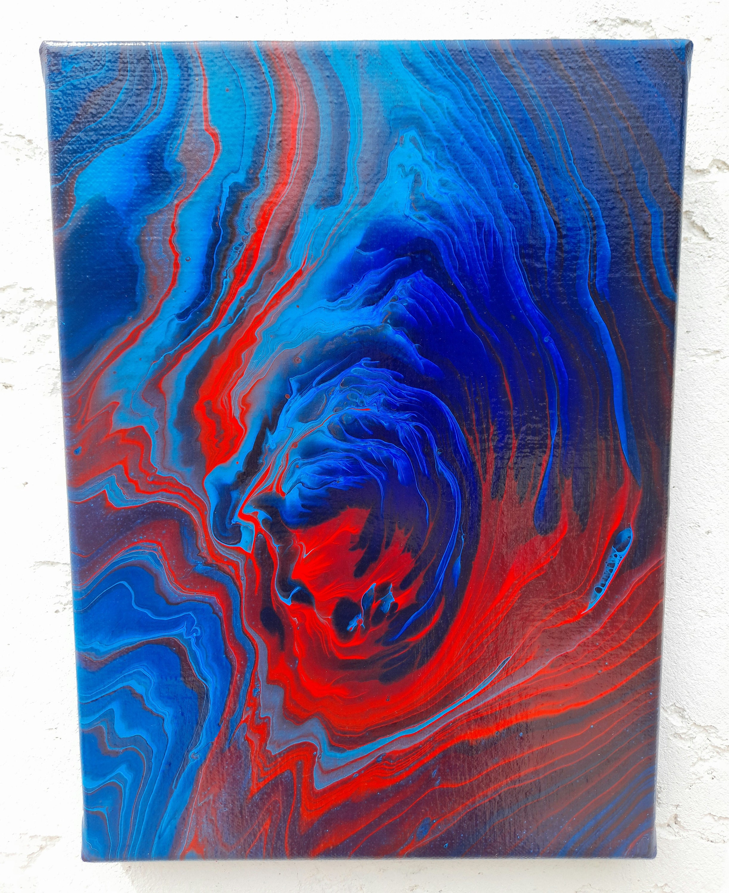 Azura - Fluid Art Acrylique sur Toile