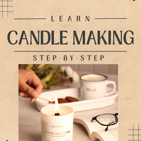 Learn Candle Making At Home| Step By Step Candle Making | Candle Making for Small Business | Candle Making for DIY Business From Home