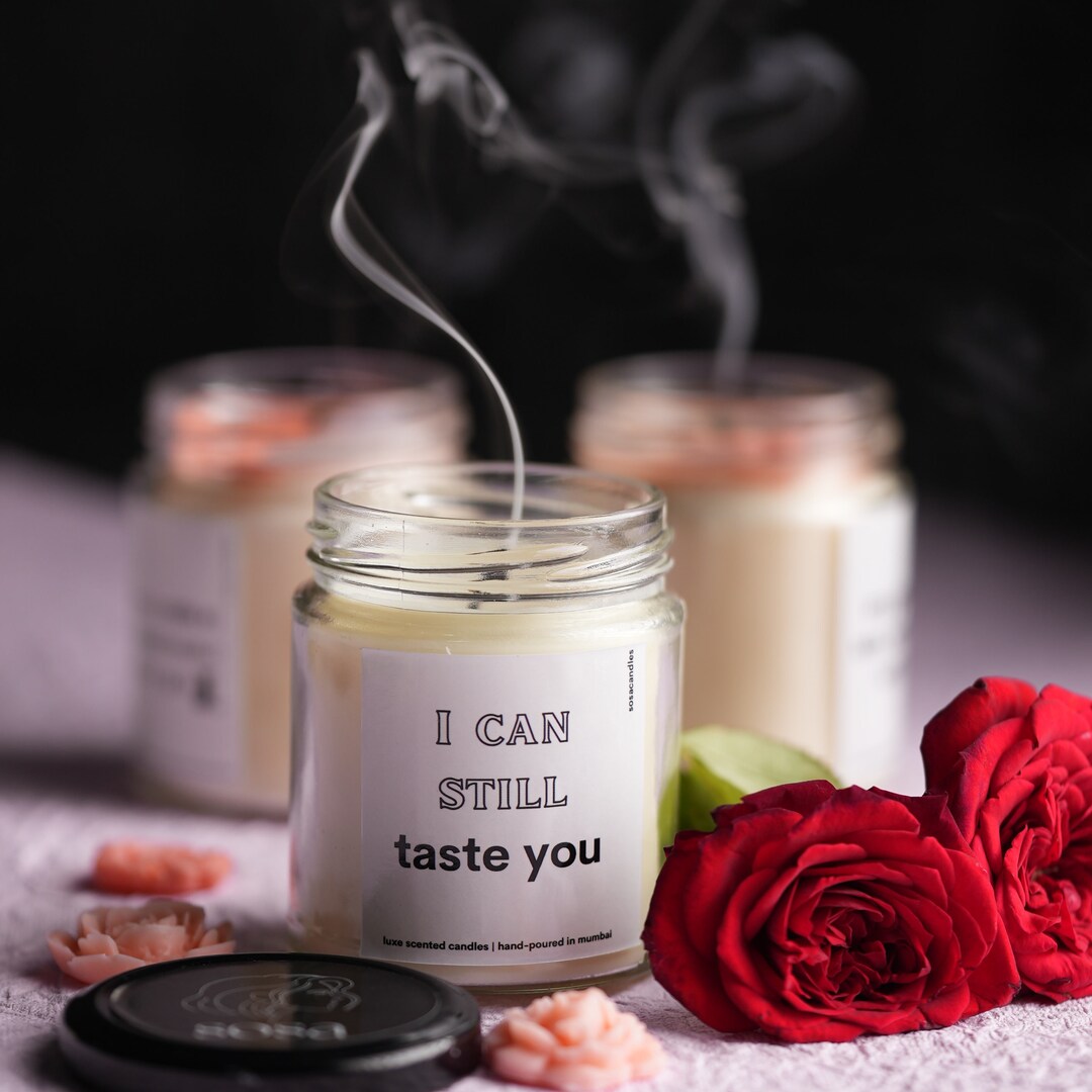 I Can Still Taste You Scented Candles Gift Set Candle Gifts for Friend