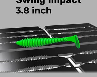 3.8 inch Swing Impact Fishing Lure