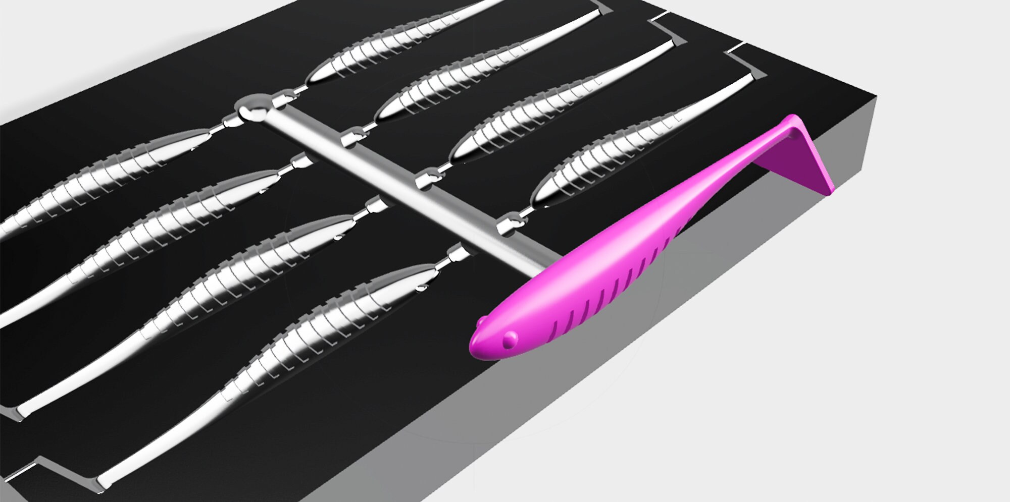 Fishing Lure Molds for sale Only 4 left at 70