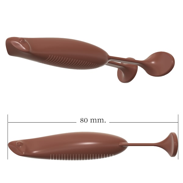 Fishing Lure Mold 3d Print Etsy