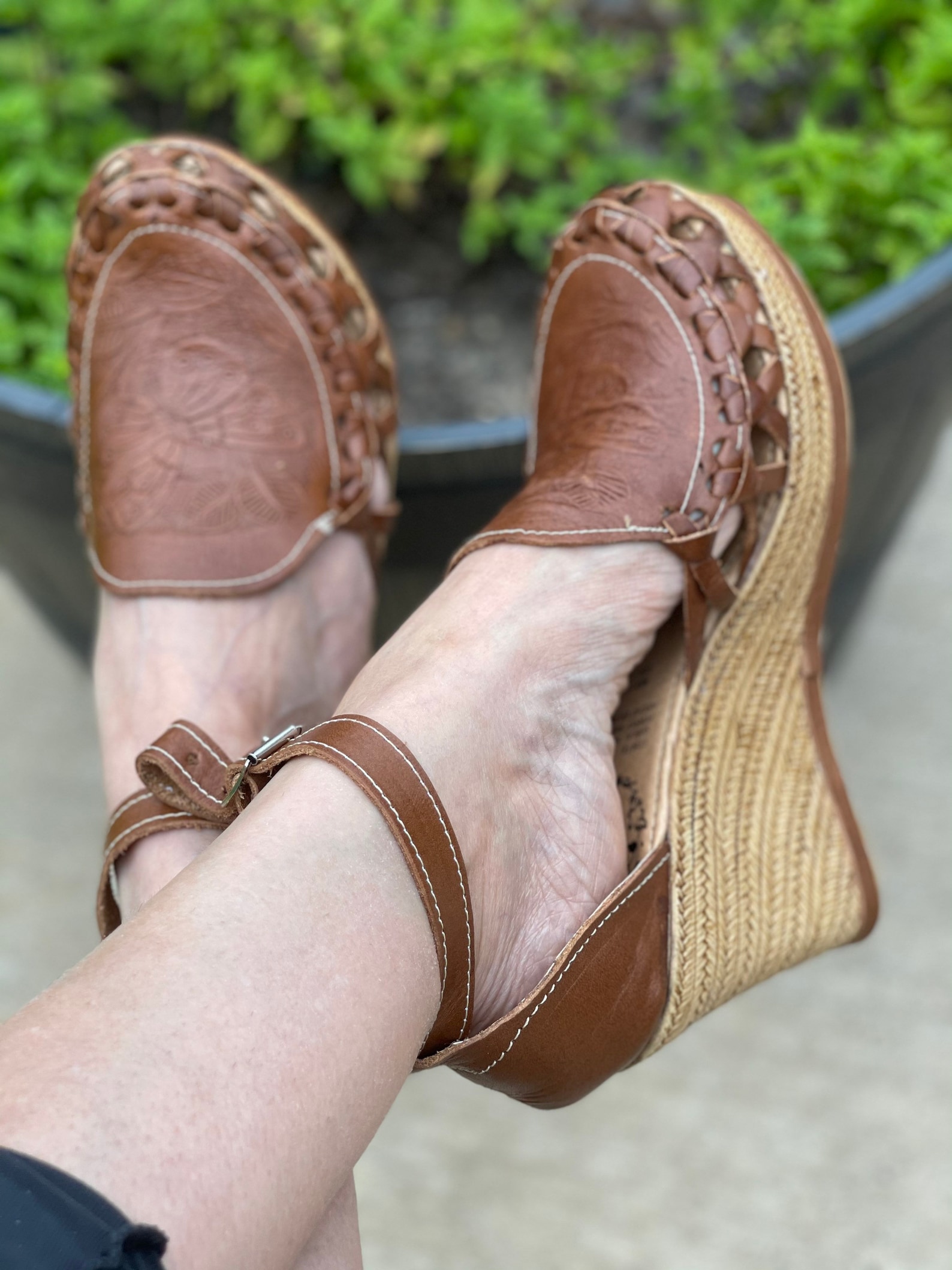 womens beige huaraches