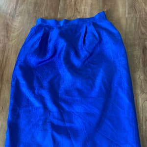 Silk High Waist Skirt