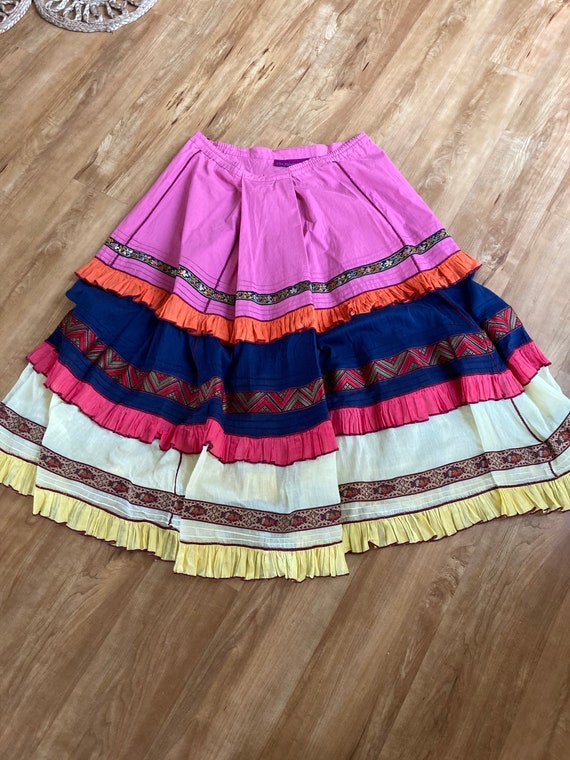 Vintage Festival Circle Skirt