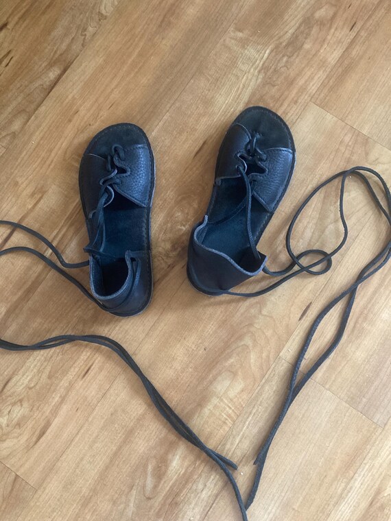 Leather Gladiator Sandal - image 1