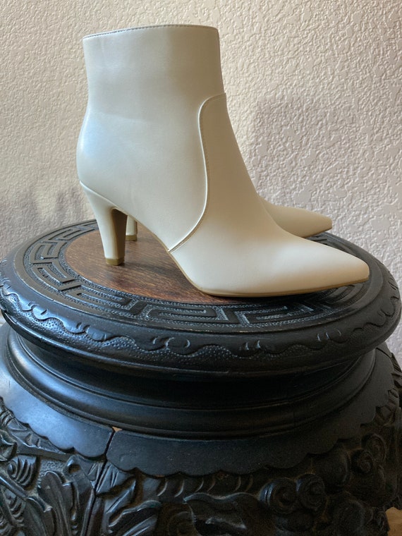 white ankle boot - Gem