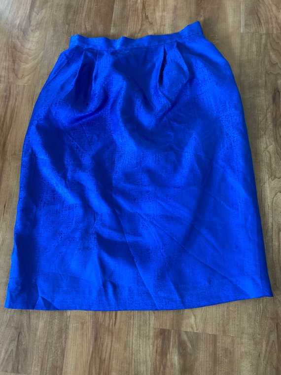 Silk High Waist Skirt - image 1