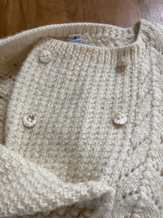 Handmade Wool Sweater - image 7