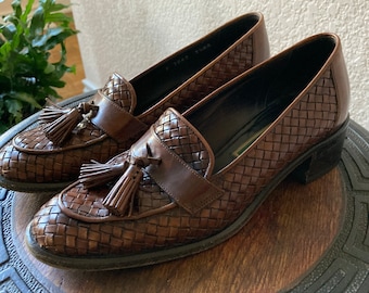 Vintage Cole Haan Tassled Loafers