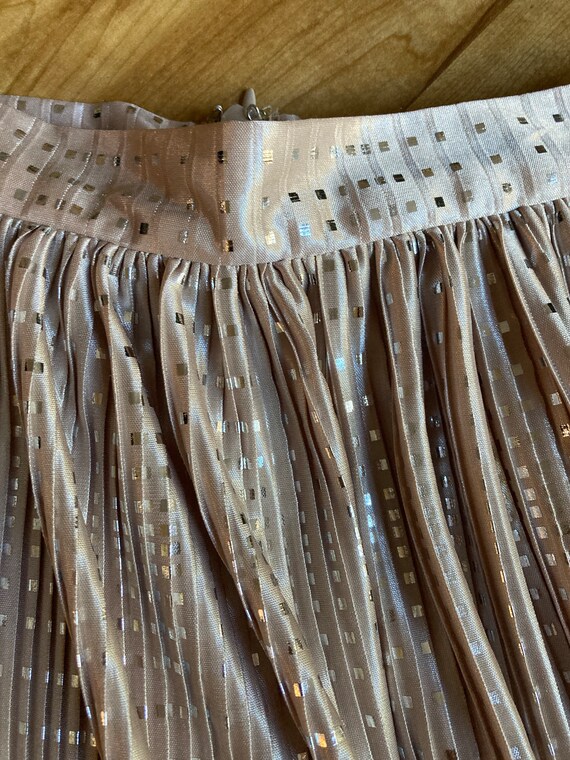 Metallic Midi Skirt - image 3