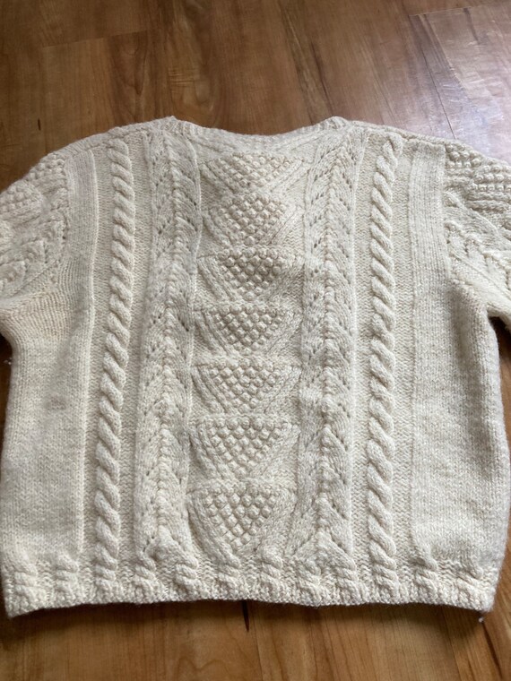 Handmade Wool Sweater - image 9