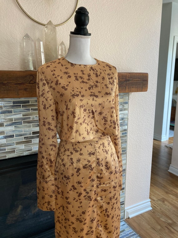 Zara floral satin Gem