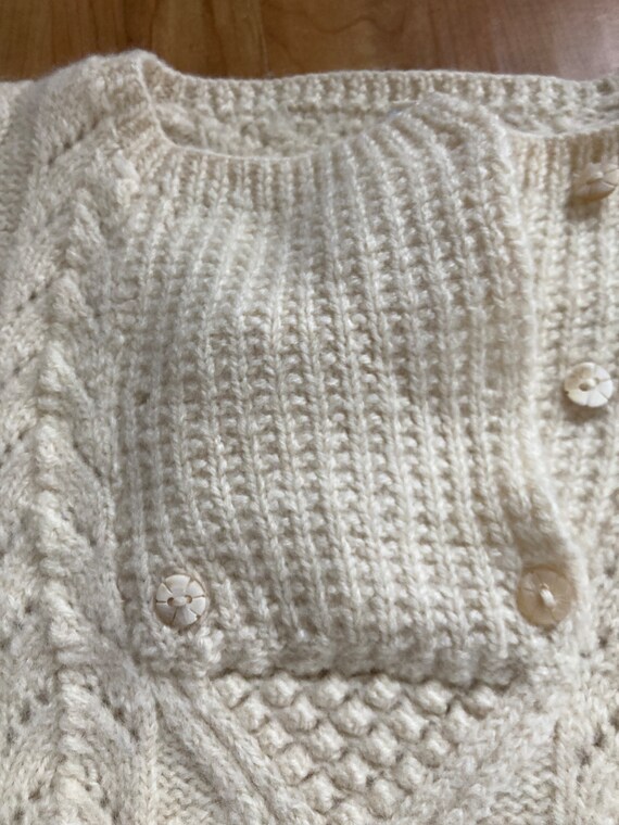 Handmade Wool Sweater - image 6