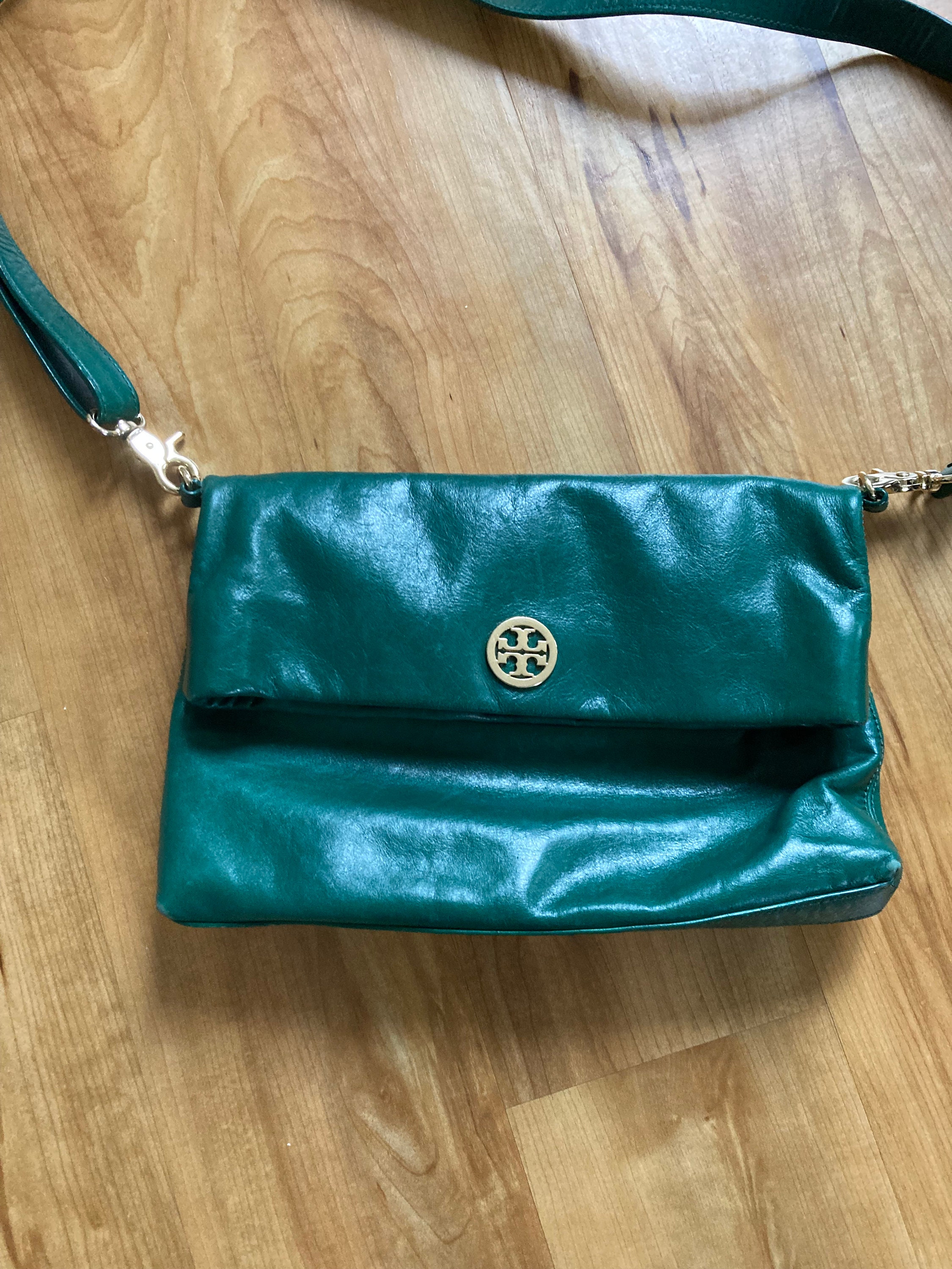 Jewel Green Tory Burch Purse