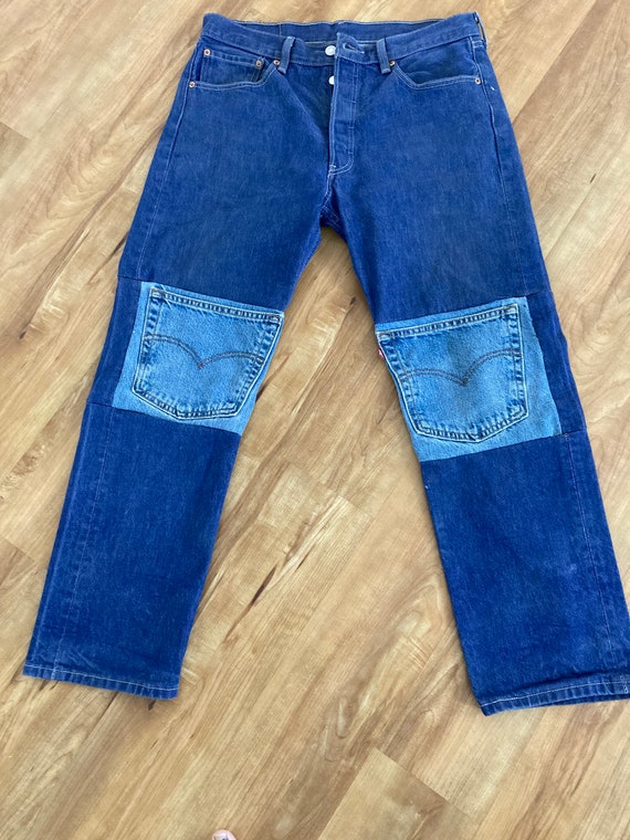 Up cycled Levi’s 501 Jeans