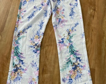 Floral Print Pants