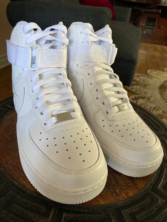 nike airforce white high