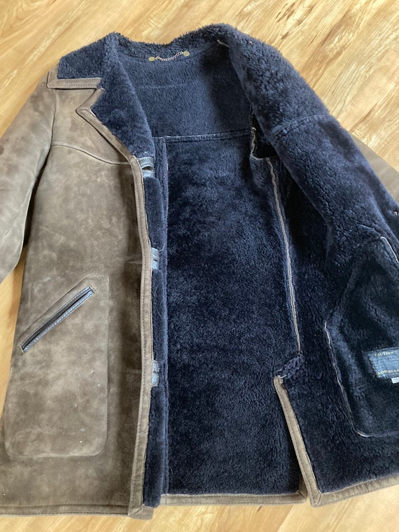 Vintage Shearling Coat - image 4