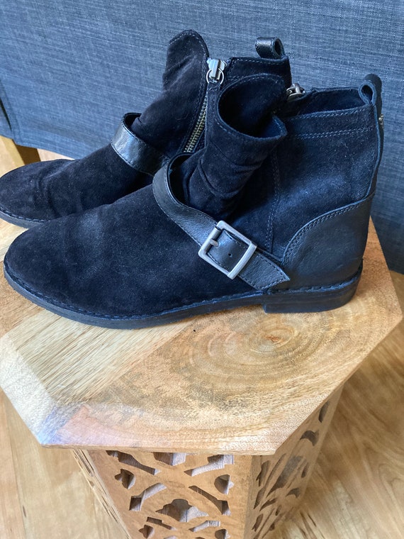 Trask Black Ankle Boot