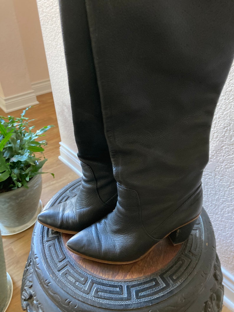 Tall Leather Boots image 2