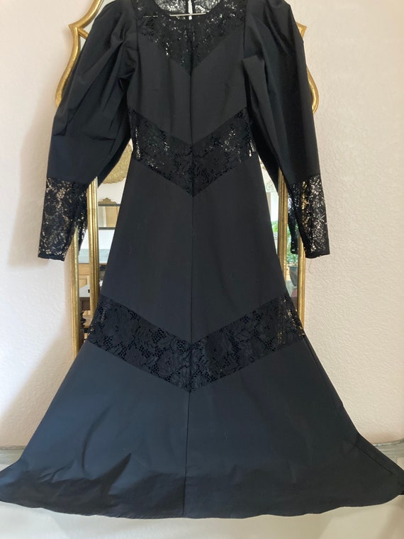 Black Gothic Victorian Style Dress