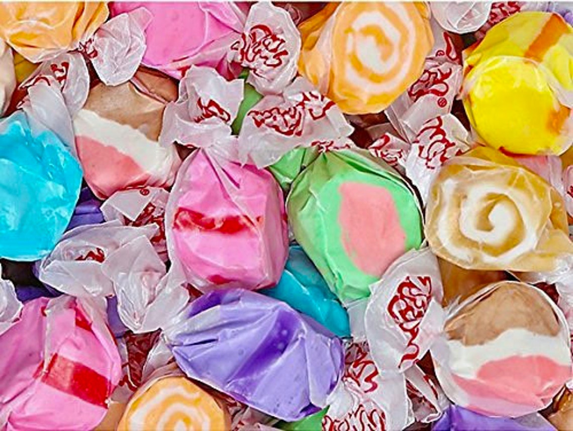 Salt Water Taffy fresh gourmet 15 flavors assorted 1 pound Etsy