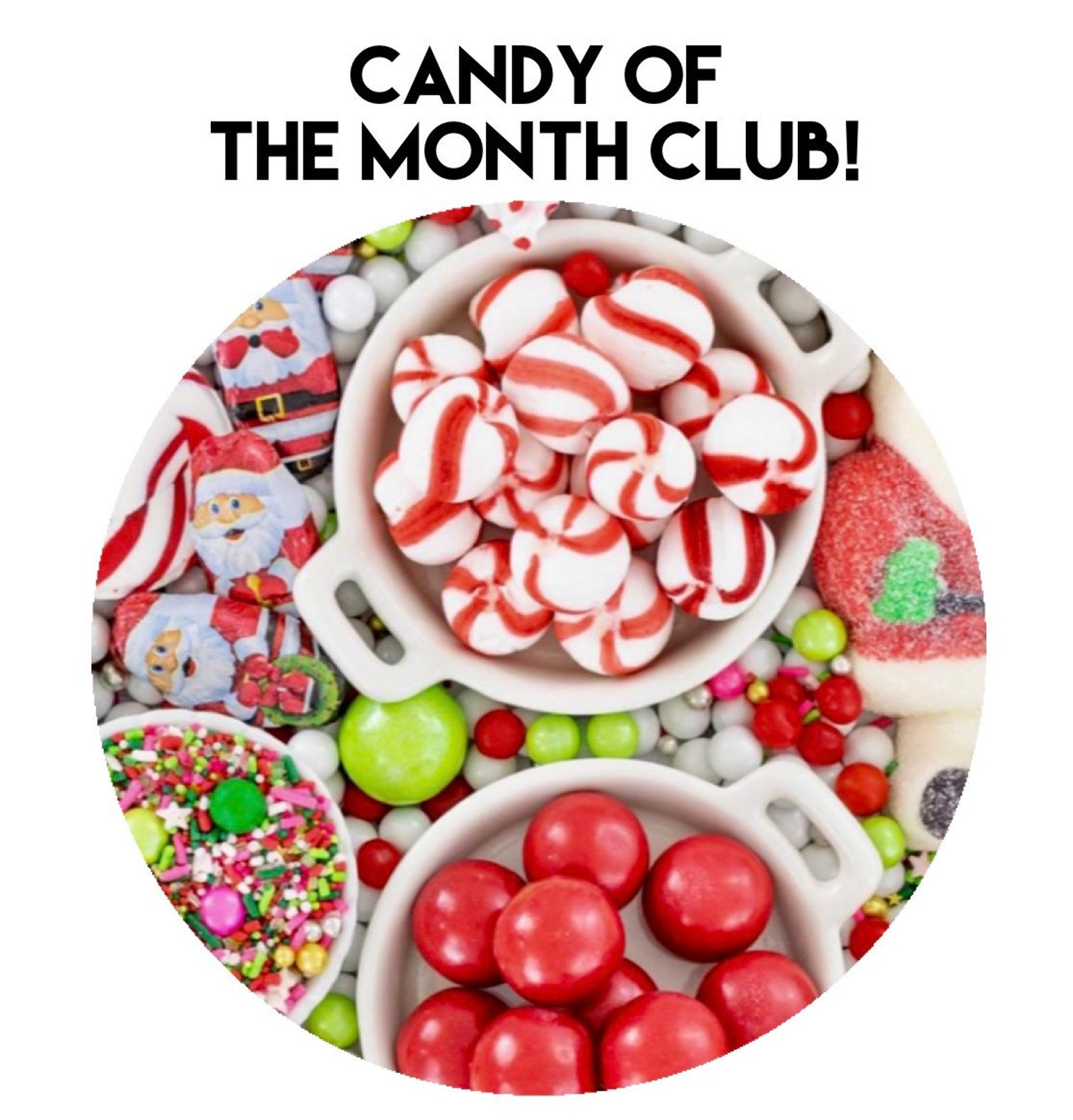 Candy of the month club surprise box gift 6 months Etsy