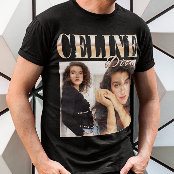 Celine Dion Shirt, Celine Dion T-Shirt, Celine Dion Vintage shirt, Celine Dion Tshirt New Design Casual Unisex Tee