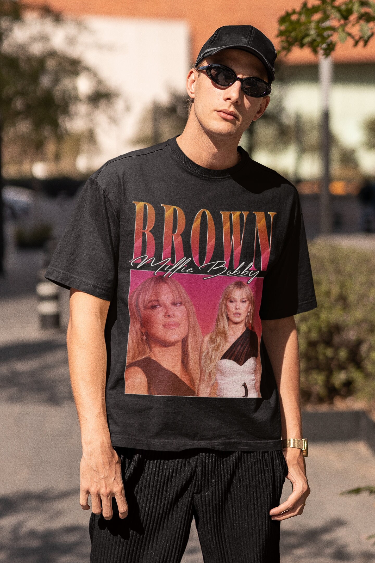 Bobby brown Tシャツ L raptees aljaser.com.bh