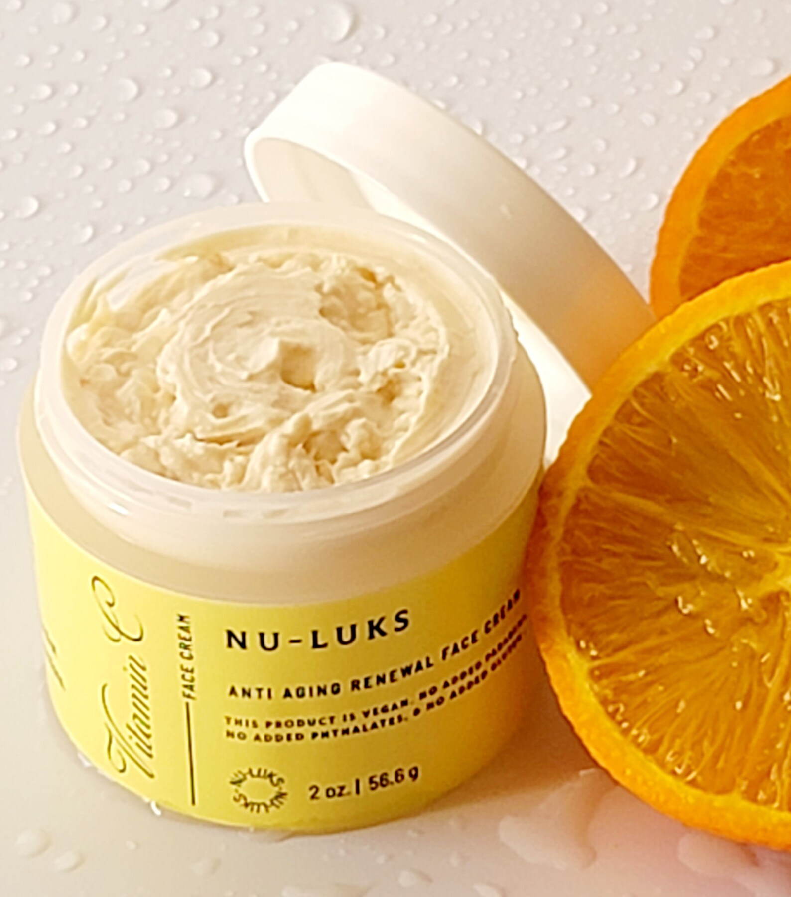 Anti Aging Renewal Vitamin C Face Cream Etsy
