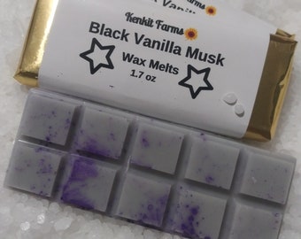 Black Vanilla Musk Wax Melts