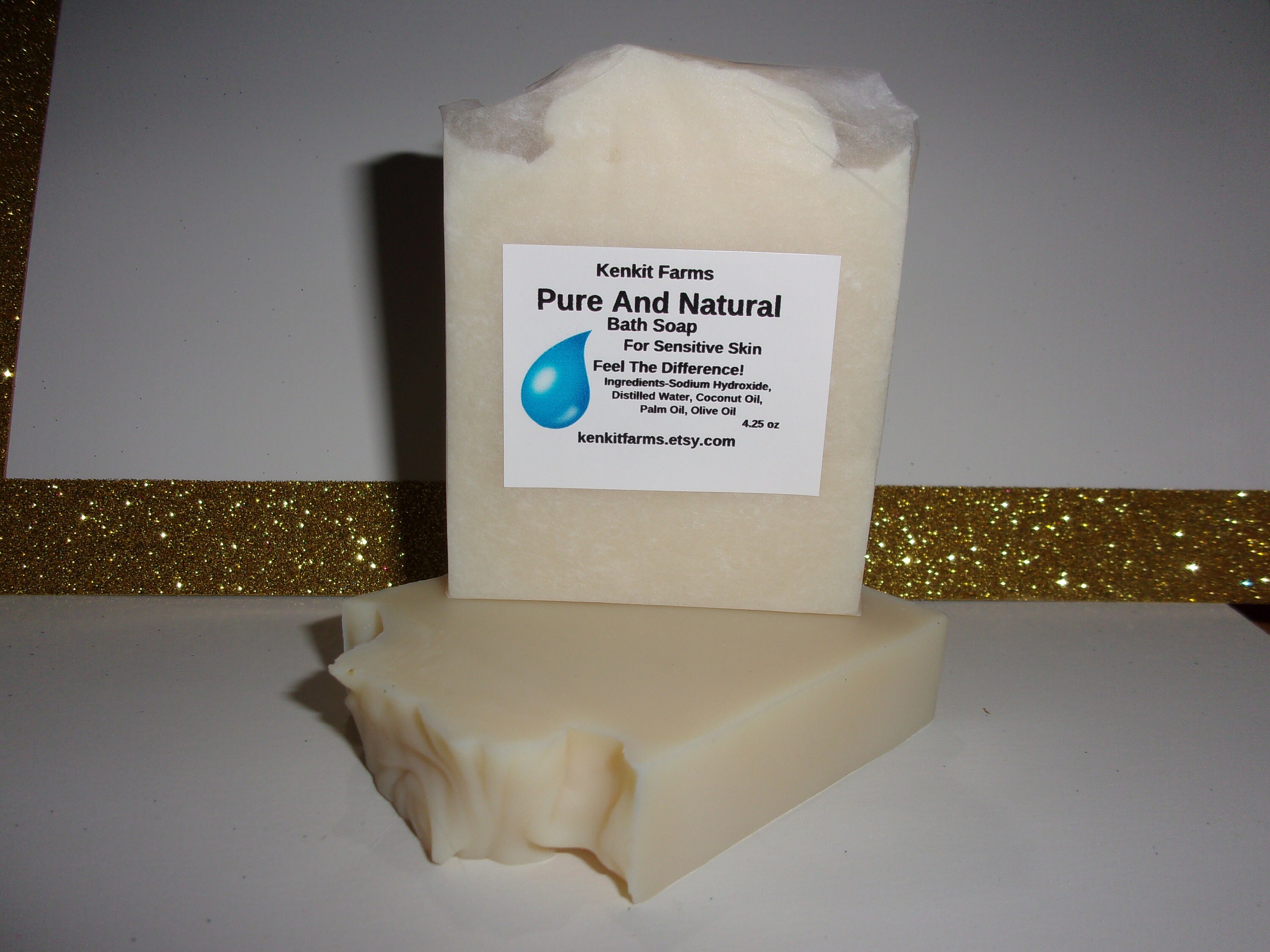 Pure and Natural Unscented Soap Etsy UK