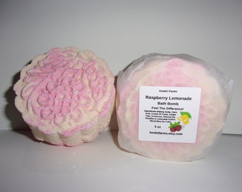 Raspberry Lemonade Bath Bomb