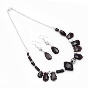 Smoky Quartz Necklace Jewelry