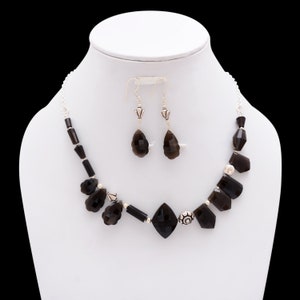 Smoky Quartz Earrings Jewelry