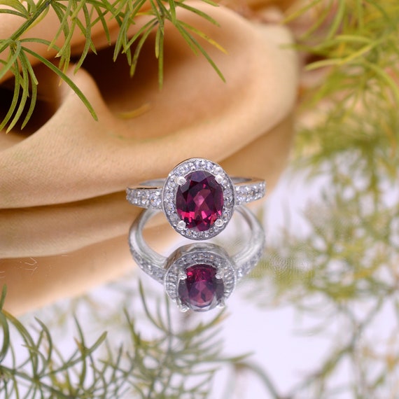 Rhodolite garnet jewellery deals