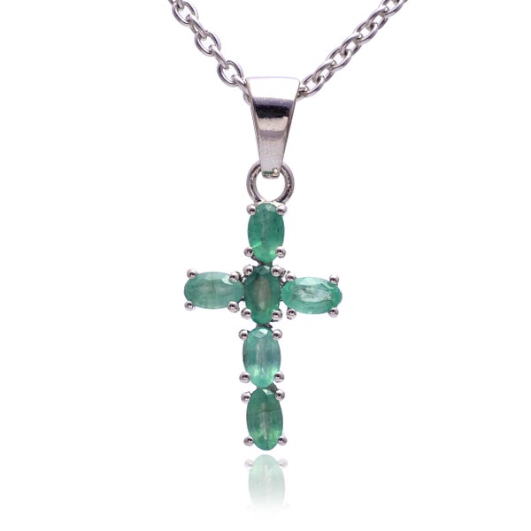 Gemstone Cross Etsy