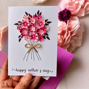 Handmade Personalised Birthday Card – A6 Greeting Card with Envelope – Custom Message Inside