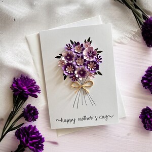 Handmade Personalised Birthday Card – A6 Greeting Card with Envelope – Custom Message Inside